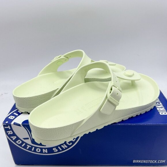 Birkenstock Gizeh Essentials Sandals Faded Lime EVA EU 41 Womens US 10- 10.5 R - Picture 6 of 10